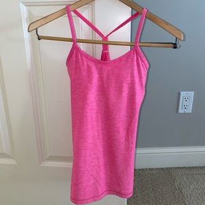 Lululemon tank with built in bra. Size 2